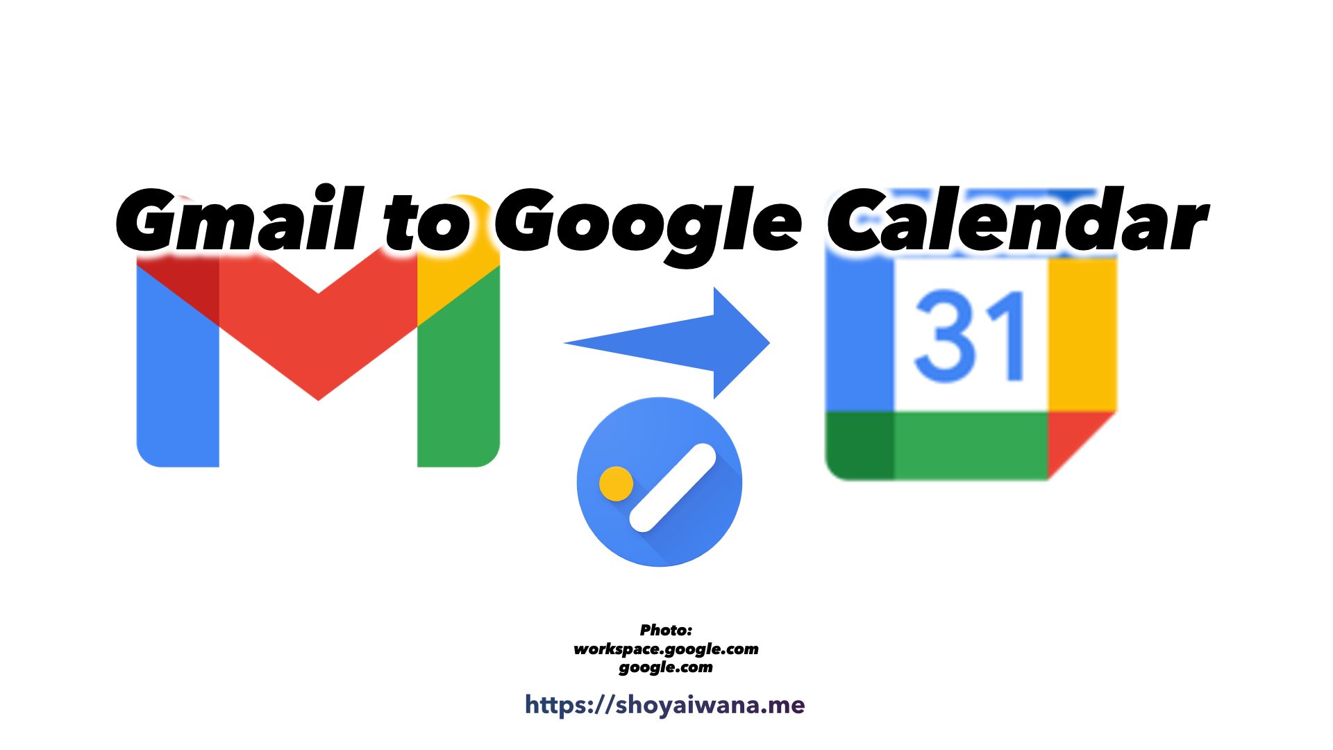 Gmailで受け取った情報をGoogleカレンダーに追加する